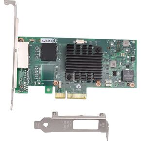 Yunseity Gigabit 2 Port NIC, Dual RJ45 Ethernet Card with 350AM2 Controller, PCI Express 2.0 X4 Network Adapter for Linux VMware in Kuwait