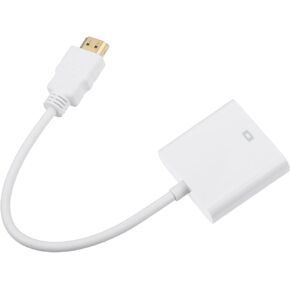 jojofuny إلى كابل تحويل VGA محول فيديو VGA إلى كابل عرض الحبل لشاشة الكمبيوتر in Kuwait