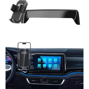 PZK حامل هاتف السيارة لـ 2024 2025 2026 VW/Volkswagen Atlas/Altas Cross Sport SE/SEL/SEL Premium R-Line/R-Line ملحقات شاشة 12 بوصة مغناطيسية 15 وات شاحن لاسلكي سريع حامل هاتف السيارة in Kuwait