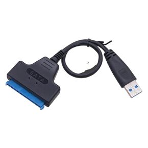 جديد 2026 SATA إلى USpB 3.0 محول USpB3.0 SATA3 كابل 6Gbps يدعم 2.5 بوصة خارجي HDD SSD القرص الصلب 22Pin SATA III إلى USpB3.0 كابل بيانات in Kuwait