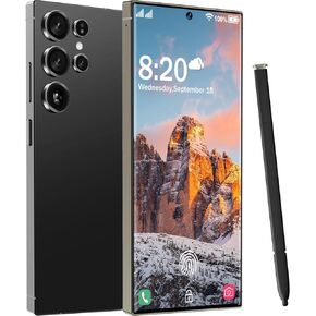 I25 Ultra Unlocked Cell Phone, 7000mAh Long Battery Life Smartphone,Built in Pen,6.8" HD Screen 12+512GB Unlocked Phones,5G/Dual SIM/Fingerprint Unlock/Face ID (Purple2) in Kuwait