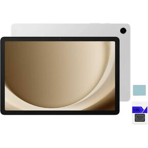 Samsung Galaxy Tab A9+ 11 inch Android Tablet, Big Screen, Quad Speakers, Upgraded Chipset, Multi Window Display, Slim, Light, Durable Design, 128GB Storage, Silver with Accessories in Saudi Arabia