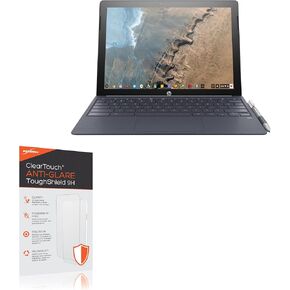 واقي شاشة BoxWave متوافق مع HP Chromebook x2 - ClearTouch مضاد للوهج ToughShield 9H (عبوتان)، واقي شاشة مرن متين مضاد للتوهج 9H in Kuwait