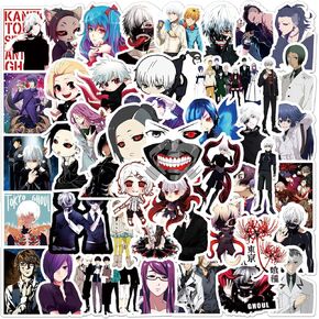 50pcs Sailor Anime Moon Stickers for Water Bottle, Waterproof Vinyl Decal for Adult Teen Laptop Skateboard Phone Travel Case Bike Guitar Computer Helmet (red) in Kuwait