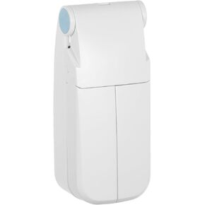 BESPORTBLE Double-headed USB Rechargeable Mini Folding Fan, Portable Small Desk Cooler for Travel and Outdoor Use, White Compact Handheld USB Cooling Fan in Kuwait
