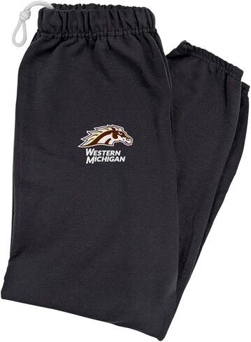 LOGOVISION Mens Jogger Sweatpants Collegiate Primary Logo Black Collection in Saudi Arabia