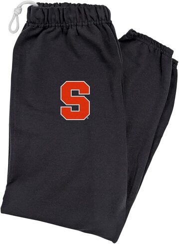 LOGOVISION Mens Jogger Sweatpants Collegiate Primary Logo Black Collection in Saudi Arabia