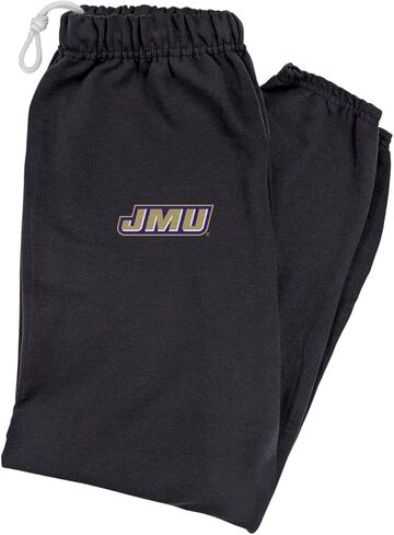 LOGOVISION Mens Jogger Sweatpants Collegiate Primary Logo Black Collection in Saudi Arabia