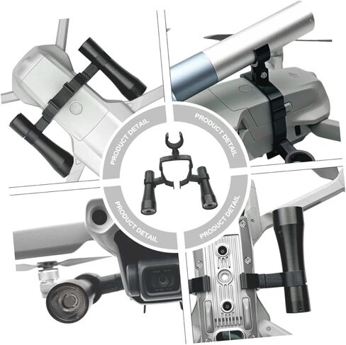 Yardwe مجموعة واحدة من حامل الضوء الليلي للطائرات بدون طيار متوافق مع DJI متعدد الزوايا وسهل الحمل ملحق الملاحة الليلية in Kuwait