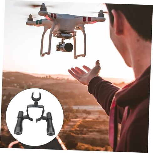 Yardwe مجموعة واحدة من حامل الضوء الليلي للطائرات بدون طيار متوافق مع DJI متعدد الزوايا وسهل الحمل ملحق الملاحة الليلية in Kuwait