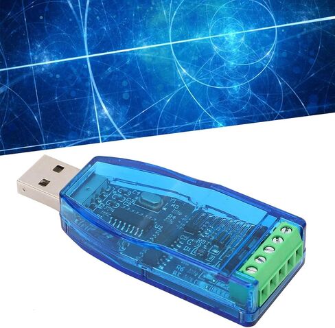 Bidirectional Half Duplex Serial Adapter USB to RS485 Serial Port Converter Adapter Cable ABS Blue Auto Direction Switch TXD RXD Indicator Pure Hardware (USB to RS485) in Saudi Arabia