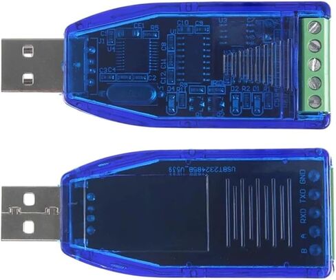 جديد 2026 محول USpB صناعي إلى RS485 RS232 محول ثنائي الاتجاه نصف مزدوج وحدة الاتصالات التسلسلية TVS رقاقة حماية CH340 in Kuwait