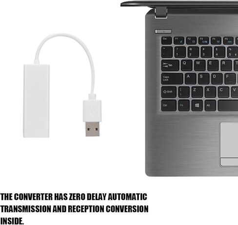 plplaaoo Industrial Grade USB to RS485 RS422 Converter Adapter with RJ45 Interface Protection USB to 485 Adapter for Industrial Automation Networking Black White 4.33 x 2.76 x 0.39 inches in Saudi Arabia