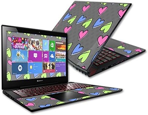 غلاف MightySkins متوافق مع Lenovo Ideapad Y50 15.6 بوصة غطاء شاشة ملتف وغطاء لاصق جلود Girly in Kuwait