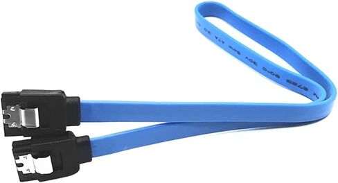 SATA 3.0 Data Cable SATA 3.0 90 Degree Hard Disk Drive Signal Cable Wire 15.7in/19.68in Compatible for SATA HDD SSD etc in Kuwait
