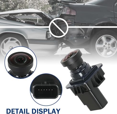 كاميرا احتياطية للرؤية الخلفية متوافقة مع 2010-2014 Ford F-150 2015-2020 Ford Mustang 2015-2019 Lincoln MKC استبدال # BL3Z-19G490-B، EL3Z-19G490-D، AL3Z-19G490-A in Saudi Arabia