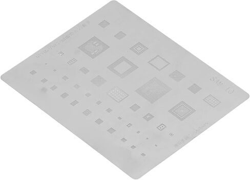 استنسل WALFRONT Reballing، قالب من الفولاذ المقاوم للصدأ لهاتف S10 S10+ Note10، أداة إعادة عمل سريعة ودقيقة لإصلاح الهاتف المحمول in Saudi Arabia