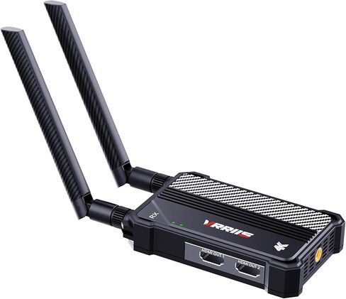 Wireless HDMI Transmitter and Receiver,1150ft Los Range,4K UHD Wireless Video Transmission System with 0.1S Latency, for Streaming from DSLR/PC/Laptop to TV/Monitor (WL095P RX Only) in Kuwait