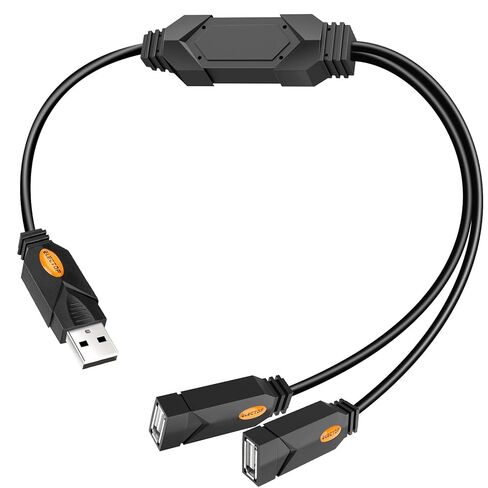 ELECTOP 2 Pack Male to Female USB Cable with On/Off Switch, USB Extension Inline Rocker Switch for Driving Recorder, LED Desk Lamp, USB Fan, LED Strips in Saudi Arabia