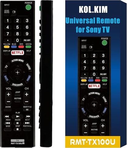 RMT-TX100U Universal Remote Control for Sony TV Remote Control for Smart TV All LCD LED HDTV Smart Bravia TVs Remote Replacement - No Setup Needed in Saudi Arabia