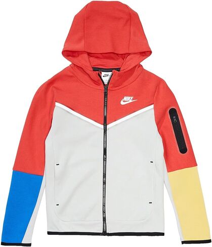 Nike Sportswear Tech Full Zip Fleece (Little Kids/Big Kids) in Kuwait