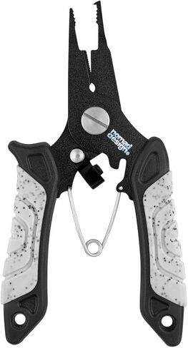 Nomad Design Hydra-X Series 5″ Split Ring Fishing Pliers – Stainless Steel Saltwater Rigging Pliers with Non-Stick Coating, Split Ring Opener & Line Cutter, Compact 5″ Fishing Tool in Saudi Arabia