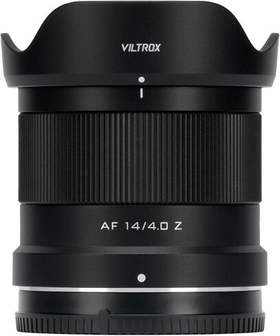 VILTROX AF 14 مم F4.0 Z-Mount لنيكون، APS-C عدسة رئيسية ذات زاوية واسعة للغاية للتركيز التلقائي لكاميرات Nikon Z-Mount ZFC Z30 Z50 Z5 Z5II Z6 Z6II Z7 Z7II Z8 Z9 in Kuwait
