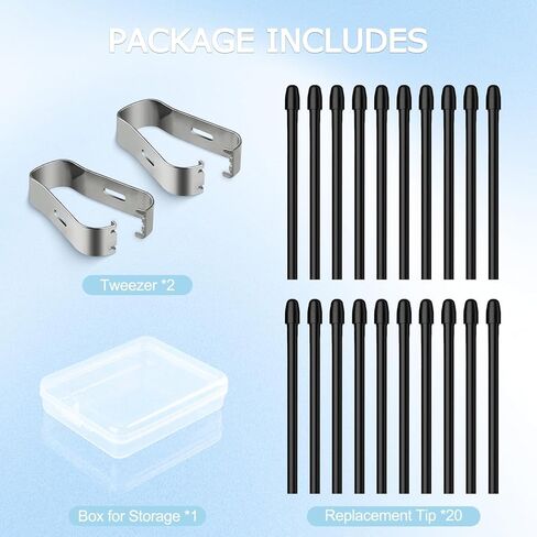 20 Pcs Pen Tips for Remarkable 2, Durable Remarkable Pen Tips,Replacement Tibs for Marker Pen/Marker Plus Pen,Replacements for Remarkable 2 Stylus Marker Pen/Marker Plus Pen Soft Pen Nibs in Saudi Arabia