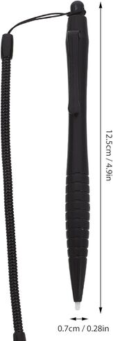 قلم Veemoon مع حبل زنبركي، 3 قطع قلم شاشة مرن محمول مقاوم للخدش، طرف قلم لمس عالي الحساسية، شاشة سعوية دقيقة، رسم قلم رصاص مقاوم، ليس للهاتف والكمبيوتر اللوحي in Kuwait