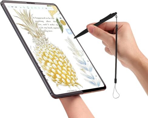 قلم Veemoon مع حبل زنبركي، 3 قطع قلم شاشة مرن محمول مقاوم للخدش، طرف قلم لمس عالي الحساسية، شاشة سعوية دقيقة، رسم قلم رصاص مقاوم، ليس للهاتف والكمبيوتر اللوحي in Kuwait