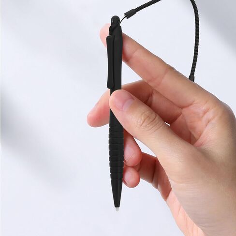 قلم Veemoon مع حبل زنبركي، 3 قطع قلم شاشة مرن محمول مقاوم للخدش، طرف قلم لمس عالي الحساسية، شاشة سعوية دقيقة، رسم قلم رصاص مقاوم، ليس للهاتف والكمبيوتر اللوحي in Kuwait