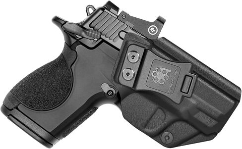 حافظة Amberide CSX IWB، حافظة Kydex-Boltaron داخل حزام الخصر لـ Smith & Wesson CSX E-Series 3.1 بوصة، احتفاظ آمن، 0–30 درجة قابلة للتعديل in Kuwait
