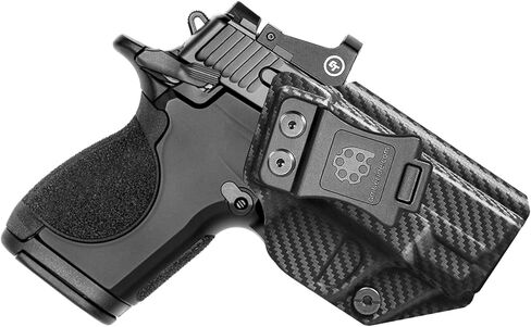 حافظة Amberide CSX IWB، حافظة Kydex-Boltaron داخل حزام الخصر لـ Smith & Wesson CSX E-Series 3.1 بوصة، احتفاظ آمن، 0–30 درجة قابلة للتعديل in Kuwait