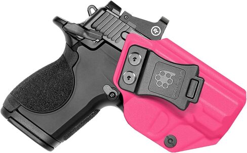 حافظة Amberide CSX IWB، حافظة Kydex-Boltaron داخل حزام الخصر لـ Smith & Wesson CSX E-Series 3.1 بوصة، احتفاظ آمن، 0–30 درجة قابلة للتعديل in Kuwait
