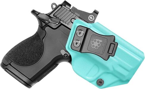 حافظة Amberide CSX IWB، حافظة Kydex-Boltaron داخل حزام الخصر لـ Smith & Wesson CSX E-Series 3.1 بوصة، احتفاظ آمن، 0–30 درجة قابلة للتعديل in Kuwait