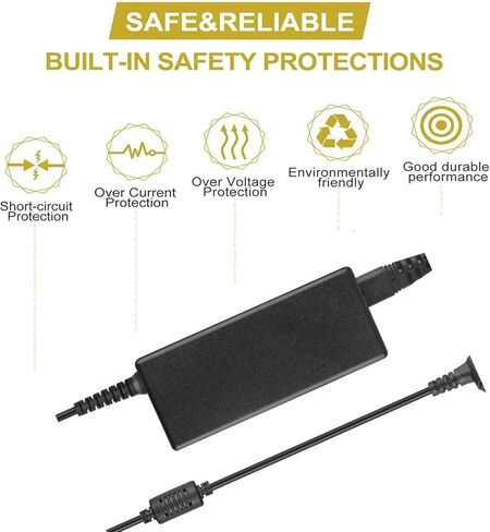 محول طاقة التيار المتردد للكمبيوتر اللوحي Elo Touch Solutions ETT10A1 E806980 E518363 E452058 in Saudi Arabia