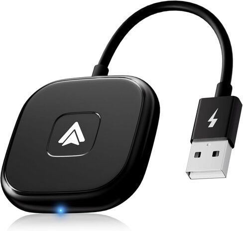 محول Android Auto اللاسلكي لسيارات Android Auto السلكية يتحول من سلك إلى لاسلكي - سهولة الإعداد والتوصيل والتشغيل، اتصال سلس مستقر وسريع in Kuwait