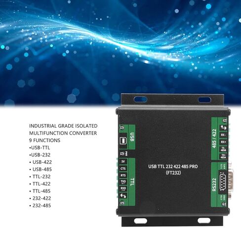 محول USB إلى RS232 485 422 TTL، شريحة IndustrialFT232RL مع عزل إشارة الطاقة ودوائر TVS، لنقل البيانات متعدد البروتوكولات بين USB TTL RS232 RS422 RS485 in Kuwait