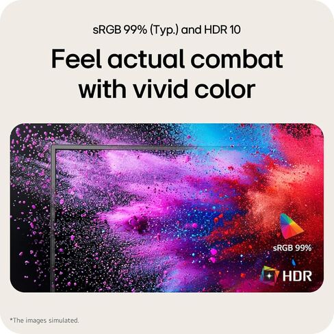 LG 24U411A-B شاشة كمبيوتر 24 بوصة عالية الدقة (1920 × 1080) IPS، 120 هرتز، HDR10، وضع القارئ، آمن للوميض، HDMI، قاعدة حامل نحيفة، أسود (متجدد) in Kuwait