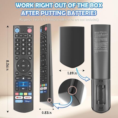 جهاز التحكم عن بعد الصوتي V3 لـ vSeeBox، بديل لسلسلة V5 Pro/V3 Plus & Max/Elite/V2 Pro/V1، التحكم والإعداد العالمي للتلفزيون in Kuwait