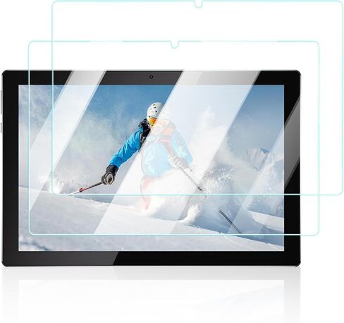 واقي شاشة لجهاز HDTABLET CP20S Android 15 Tablet 10 بوصة، مضاد للخدش 9H صلابة اللمس الحساسة 2.5D حواف مستديرة خالية من الفقاعات سهلة التركيب، عبوتان. in Kuwait