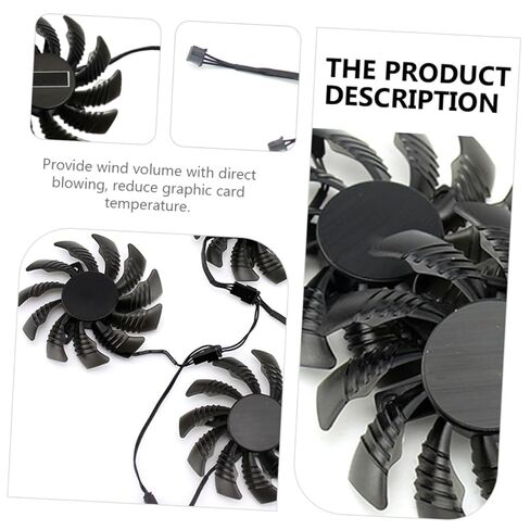 BESPORTBLE Graphic Card Cooling Fan 75mm Gpu Air Cooler Replacement for Gaming Graphics Cards Computer Gpu Cooling Accessory in Kuwait