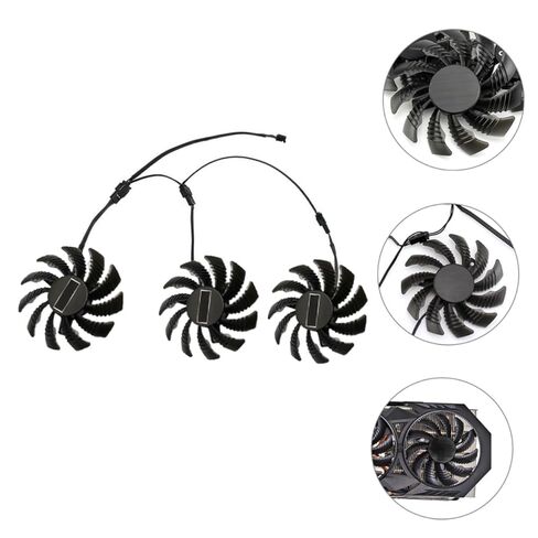 BESPORTBLE Graphic Card Cooling Fan 75mm Gpu Air Cooler Replacement for Gaming Graphics Cards Computer Gpu Cooling Accessory in Kuwait