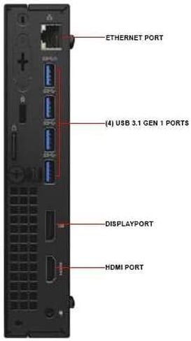 Dell OptiPlex 7050 Mini Desktop Computer, Micro PC w/ 27in LED Monitor, 7050 Mini PC i5-7500t up to 3.6GHz, 16GB RAM, 256GB SSD, Keyboard, DP Cord, Win11 pro(Renewed) in Saudi Arabia