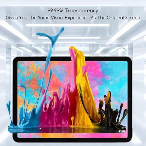 قطعتان من واقي الشاشة لجهاز Fire HD 8 وFire HD 8 Plus اللوحي الجديد مقاس 8 بوصات (الجيل الثاني عشر/العاشر - إصدار 2022/2020) من الزجاج المقسى، متوافقة مع أقلام اللمس، مقاومة للغاية، صديقة للحافظة in Saudi Arabia