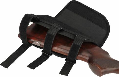 TOURBON Nylon Adjustable Cheek Rest Riser Pad Buttstock Pouch Right Handed, Hunting Shooting Rifle Ammo Shell Holder for 45-70 357 308 30.06 30.30 223 in Saudi Arabia