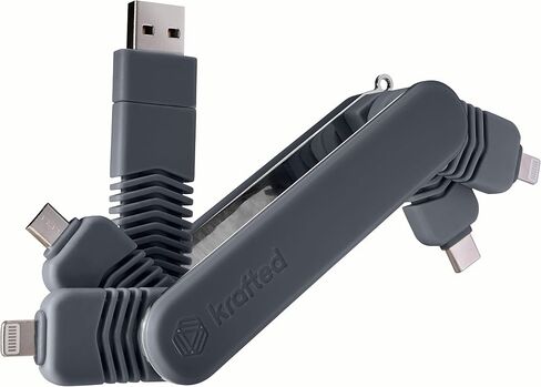 Connex Multi-Connector Charging & Data Hub – Compact All-in-One Adapter with PD Fast Charging - Jade in Saudi Arabia