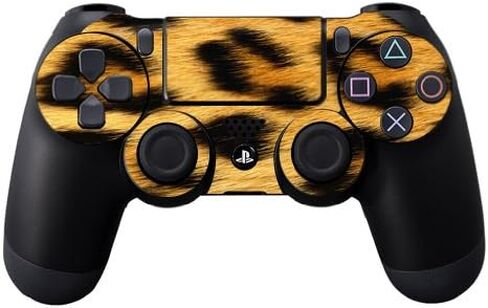غلاف MightySkins متوافق مع وحدة تحكم Sony PS4 - الفهد | غطاء ملتف واقٍ ومتين وفريد ​​من نوعه من الفينيل | سهل التطبيق والإزالة وتغيير الأنماط | صنع في الولايات المتحدة الأمريكية in Kuwait