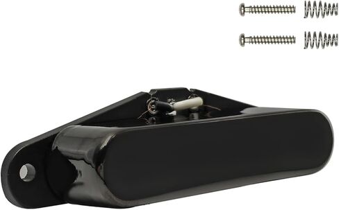 Vintage Alnico 5 TELE Bridge Single Coil Pickups for FD/SQ Tele 6-String Electric Guitar, Black in Saudi Arabia