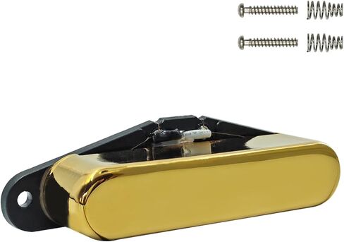 Vintage Alnico 5 TELE Bridge Single Coil Pickups for FD/SQ Tele 6-String Electric Guitar, Black in Saudi Arabia
